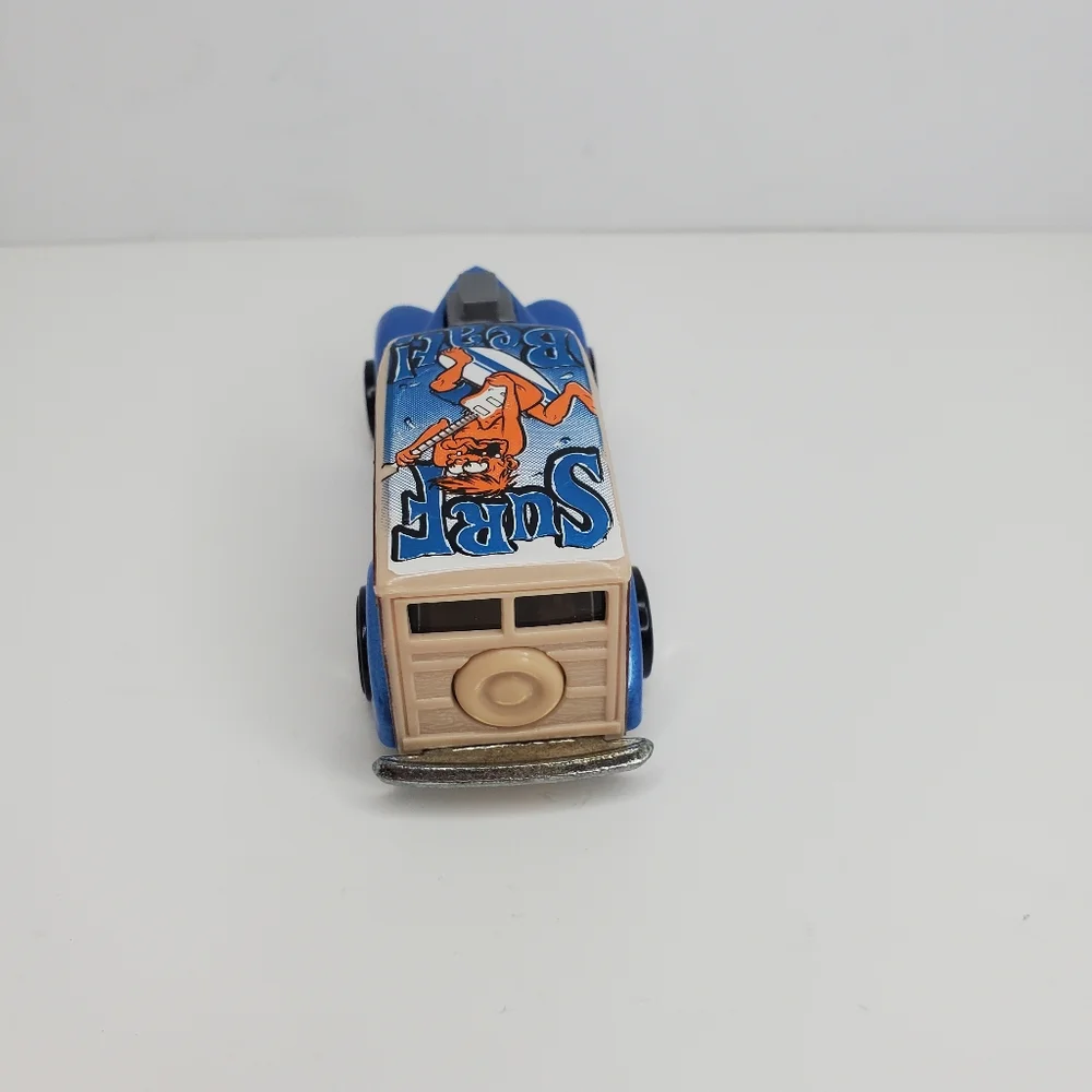 Mattel Hot Wheels 1979 Woody Blue Surf Beat Wagon Scale 1:64 DieCast‎